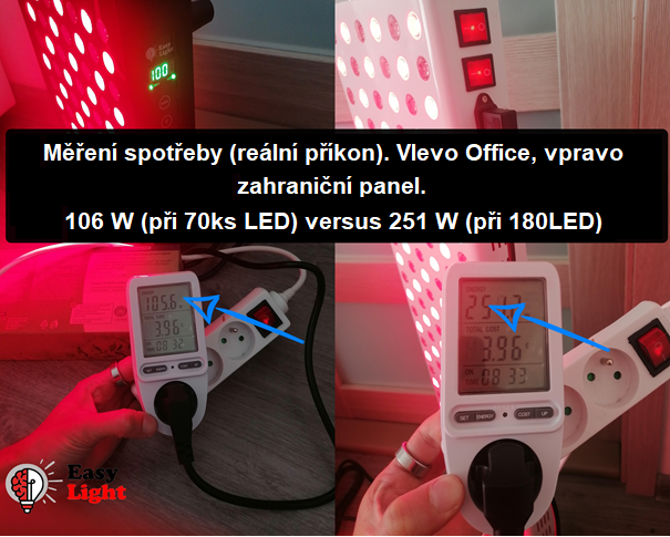 3W LED versus 5W dual chip LED – Proč více wattový ani duální neznamená lepší - Red light therapy, LEDterapie červeným a infračerveným svetlem, biohacking 2